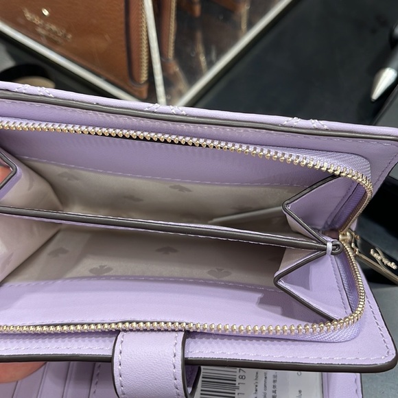 Kate Spade Natalia Medium Compact Bifold Wallet
Lilac Frost - Picture 13 of 16